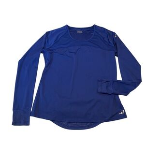 BCG Women’s Long Sleeve‎ Tee - Blue~ Size Large ~ active wear